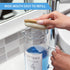 Set 2 Pack 50 oz Laundry Detergent Dispenser with Bamboo Lids and Handles - Easy Pour Liquid Laundry Containers