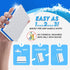 Upgrade Melamine Sponge, 20 Pack Extra Thick Magic Sponge Eraser, Multi-Surface Power Scrubber Cleaning Pads