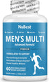 38-in-1 Capsules with Asian Ginseng, Ashwagandha, Turmeric, Vitamins, Minerals, Immune Support - 60 Capsules