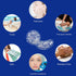 Gel Ice Pack Reusable Cooling Pads and Under Eye Patches, Hot & Cold Eye Treatment Pack for Pain Relief and Redness
