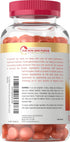Carlyle Vitamin D3 Gummies, 90 Count, High Potency, Vegetarian, Non-GMO, Gluten Free, Peach Flavored