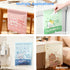 ZHUOAOO 60PCS Space-Saving Hanging Car Trash Bags, Easy Stick-On Disposable Leakproof Garbage Bag & Vomit Bags