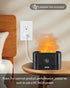 Kelymnaean 7 (180mL, Flame Effect Essential Oil Diffuser, Ultrasonic Aromatherapy Humidifier, Upgraded Color Changing