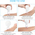 Set, 4 Meifuly Facial Cupping PCS Silicone Vacuum Suction Face Massage Cups, Skin Tightening Kit for Eyes, Face
