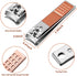 Yaomiao 12 Pieces Nail Clipper Set, Stainless Steel Nail Cutter for Women Men (Rose Gold)