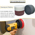 15 PCS 5 Inch Hoop and Loop Scouring Pads, Flocking Conditioning Discs for Automotive Cleaning and Rust Removal