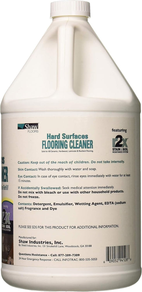 Shaw R2X Floors Green Hard Surface Flooring Cleaner Ready To Use No Need To Rinse Refill