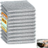 10 Pcs Reusable Wire Dishwashing Rags, Non-Scratch Multipurpose Cleaning Pads for Washing Dishes, Pots, Pans