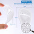 Metatarsal Pads Ball of Foot Cushions for Men and Women, Soft Gel Foot Pads for Pain Relief (4.2"x2.8", 4 Pairs)
