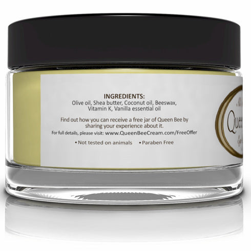 Queen Bee Organic Under Eye Cream, 1 Ounce