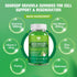 Soursop Graviola Gummies 60 Gummies - 1800mg Soursop Leaves Extract with 200mg Sea Moss for Antioxidant & Immune