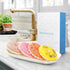 3 Pack Cute Cleaning Sponges Set with Suction Cup, Round Soft Sponge for Showering and Dishwashing.
