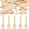 200 Pcs Mini Wooden Spoons, 4 Inch Disposable Biodegradable Dessert Spoons for Parties