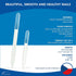 Mont Bleu Set of 2 Glass Nail Files, Hand Decorated with Crystals, Black Velvet Sleeve, Genuine Czech Glass