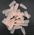 LuckForever 500pc Painted Coffin Press on Nails, Full Cover Beige Nude False Nails, Ballerina Shaped Acrylic Nail Tips