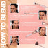Pro Face Contour Brush Set, Synthetic Sculpting and Highlighting Kit for Cream Blush, Powder, and Foundation
