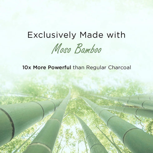 Moso Natural Shoe Deodorizer Inserts, Charcoal Odor Absorber for Shoes, Long-Lasting Unscented Air Purifying Bags (2