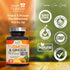 Turmeric Curcumin with BioPerine & Ginger, 180 Capsules for Natural Joint & Heart Support