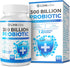 Probiotic 300 Billion CFU - 12 Strains with Organic Prebiotics for Digestive & Gut, Immune, Bloating Health - 60 Counts