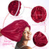 ROYBENS Satin Bonnet for Women - 4PCS Set, Silk Sleep Cap for Curly Hair
