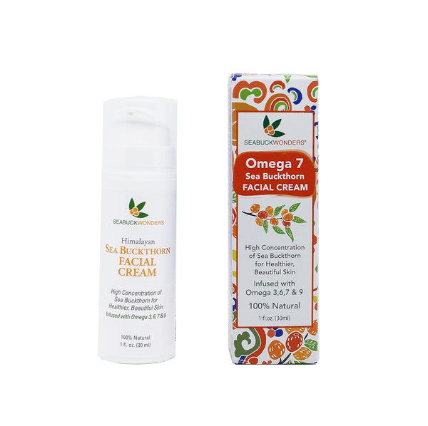 Organic Sea Buckthorn Facial Cream - 1 Ounce