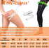 Thx4COPPER Full Leg Compression Sleeves, Anti Slip Knee Stabilizer Brace for Running, Men & Women (Pair)