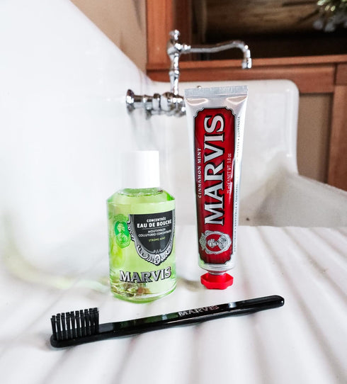 Marvis Toothpaste in Cinnamon Mint Flavor - Refreshing Oral Care