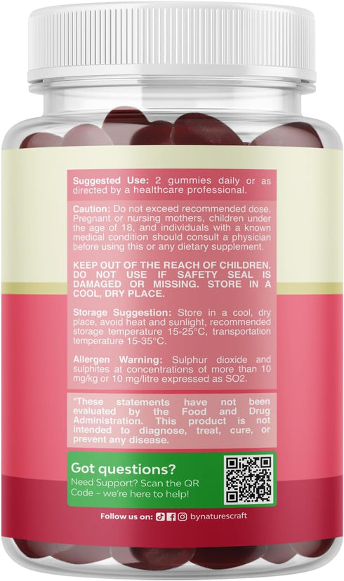 Gummies B6 60 Hormone Balance for Women of All Ages - PMS Support Supplement for Women to Regulate Menstrual Cycle
