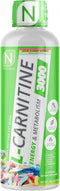 NutraKey L-Carnitine 3000mg, No Sugar, Gluten Free, Turn Into Fuel, Sour Gummy Worms, 31 Servings