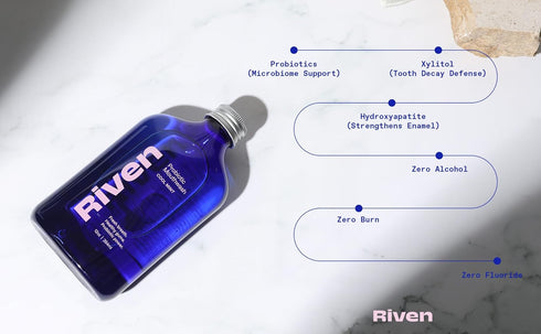 Riven Probiotic Mouthwash for Oral Health