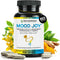 Trio Mood Joy | Premium 5-HTP, St Johns Wort, Ashwagandha & Turmeric | Mood Support Supplement, 60 Day Supply