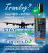 StayKlear (3.4 Oz) G2(R), B3, B5; New Multi-Care Hand Sanitizer Lotion Fl Travel Size with Copper Vitamin