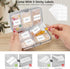 Labels,8 FYY Weekly Pill Organizer with Compartments Travel Daily Pill Case Airtight Moistureproof Large Pill Box