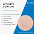 Flexd Libre 3 Sensor Covers Waterproof, Tan Round Freestyle Adhesive Patches (Pack of 30)
