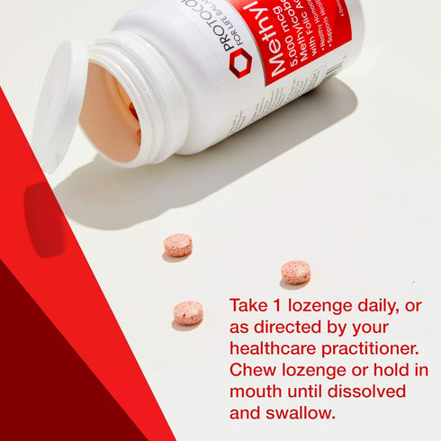 Protocol Methyl B12 5,000mcg - Vitamin B12 for Homocysteine Metabolism* - Supports Brain Health & Healthy Nervous
