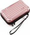 SenYang Hard Shell Cosmetic Case, Protective Storage Bag for Toiletry, Beauty Makeup, Electronic Accessories, Gold
