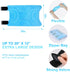 Relief Expert 20" XXXL Knee Ice Pack Wrap, Reusable Gel Ice Pack for Knee Injuries, Cold Compression Wrap After Surgery