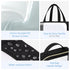 PACKISM Clear Toiletry Bags - 3 Pack Waterproof Clear Makeup Bags with Handle, Large Opening Travel Accessories, Black
