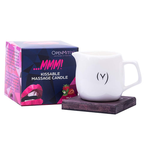 Kissable Massage Oil Candle Sensual and Romantic Melt Massage Candles for Pleasant