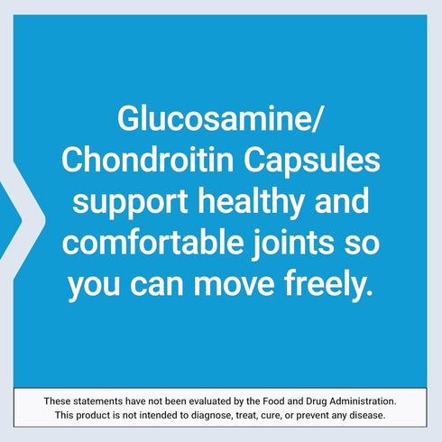 Life Extension Glucosamine/Chondroitin Capsules - Healthy Joints & Cartilage - 100 Capsules