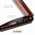 Kent 82T 4" Handmade Pocket Comb for Men, Fine Tooth Hair Straightener for Grooming, Made in England