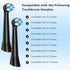 JSMIOROSE 8 2/3/4/5/6/7/8/9/10 Pcs Toothbrush Head Compatible with Oral B IO Series Electric Toothbrush, Replacement