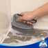 MR.SIGA Heavy Duty Scrub Brush - 2-Pack Cleaning Brush with Comfortable Grip for Bathroom, Shower, Sink, Floor