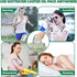 Pack 20 5.9x7.9in(15x20cm)Self-Adhesive Inflammation Waterproof Castor Oil Patches Wrap, Pcs Organic Cotton Patch