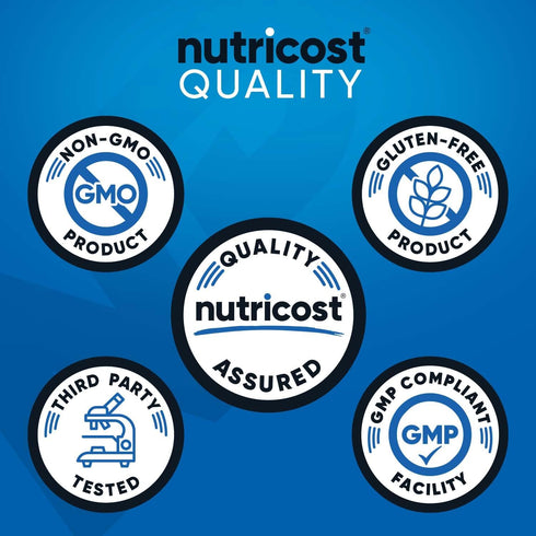 Nutricost HMB Powder, Beta-Hydroxy Beta-Methylbutyrate, 250 Grams, Gluten Free, Non-GMO
