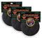 Jetz-Scrubz Scrubber Sponge, J22/3, Round, Set of 3, Made in the USA