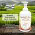 VERMONT SOAP Organic Lemongrass Zen Foaming Hand Soap, Natural Moisturizing Liquid Soap for Dry Skin - 12 oz