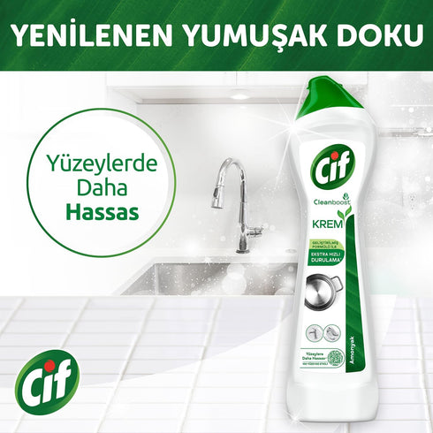Raykush Art Ammonium 500mL CIF Cream Cleaner