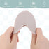 Tucnoeu 1 3.54 3.15inch Pair Soft Ballet Toe Pads Foot Care Toe x High Heels Toes Caps Toes Pads for Pointe