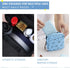 Portable Sanitary Napkin Storage Bag with Zipper | Menstrual Cup Pouch for Teen Girls Women (Blue)